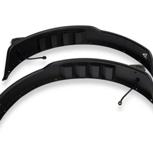 Attica 4x4 Frontier Series Fender Flares; Front; Textured Black (21-25 Bronco)