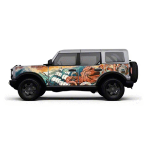 4x4 Attitude Action Shield Body Armor; Kraken (21-25 Bronco 4-Door)