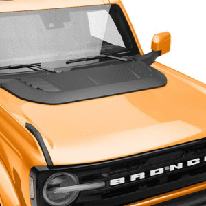 RedRock Hood Scoop; Matte Black (21-25 Bronco)