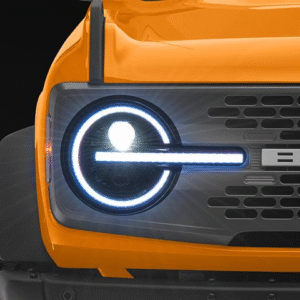 Morimoto XRGB LED Headlights; Black Housing; Clear Lens (21-25 Bronco)